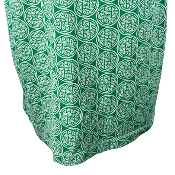 KATHERINE WAY Green & White Tunic Dress Size XS - Picture 8 of 10
